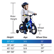 Huffy 12-Inch GRM Kids’ Bike, Multiple Ways to Learn: Balance Mode, Training Wheels & Standard Riding, Triple Brake System, Parent Assist Handle, Fits Riders 33–43 Tall, Ages 3-5, Fuchsia