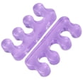 thumbnail image 1 of Correctores De Dedos, Lavables, 2 Piezas, Separador De Dedos Morado Para Dedo En Martillo Para Hombres Para Alivio De Juanetes Para Mujeres, 1 of 7