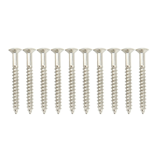 Tornillos De Montaje De Cuello De Guitarra, Acero Inoxidable A Prueba De óxido Resistencia A La Corrosión Tornillo De Montaje De Placa De Cuello De Guitarra Resistente Para ANGGREK Otros