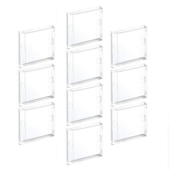 10 Pcs Étui Protecteur de Cartouche en Plastique transparent de Haute Qualité pour GameBoy Advance Color pour G-B /G-B-C /G-B-A