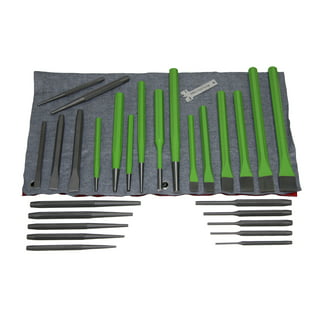 OEMTOOLS 25515 16 Piece Punch and Chisel Set, Punch Set, Pin Punch