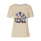 thumbnail image 4 of Tops de Ajuste Suelto para las Mujeres Sudadera Casual Impresa Manga Corta Cuello Redondo Superior, Poliéster, 4 of 7