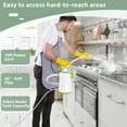 thumbnail image 3 of Costway 1000W Multifunction Portable Hand-held Steam Cleaner W/10 Accessories Green, 3 of 10
