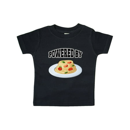 

Inktastic Powered by Spaghetti Gift Baby Boy or Baby Girl T-Shirt