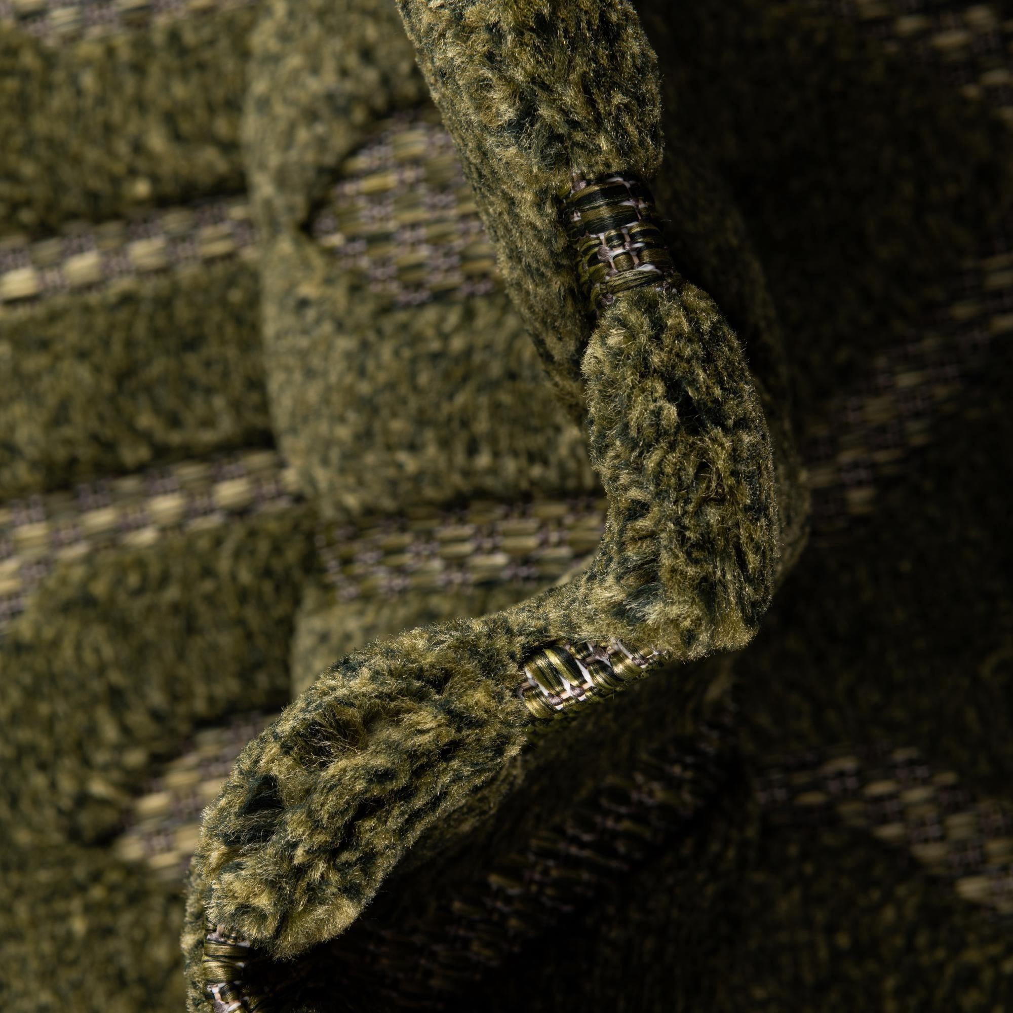 Unique Loom Outdoor Trellis Textured Collection Area Rug - Spatial (2' x 3' Rectangle Green)