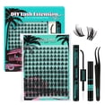 thumbnail image 1 of Kit de Extensión de Pestañas AMZGIRL Fairy Lash Clusters 144 piezas, 1 of 7