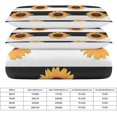 thumbnail image 2 of HAHDAXIA Stripes Sunflower Bedding Solid Comforter Set for All Seasons,3 Pieces(1 Comforter+2 Pillowcases),Soft Microfiber Bedding Set Queen(90"x90"), 2 of 7
