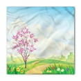 thumbnail image 1 of Country Bandana, Spring Time Landscape Scene, Unisex Head and Neck Tie, by Ambesonne, 1 of 2