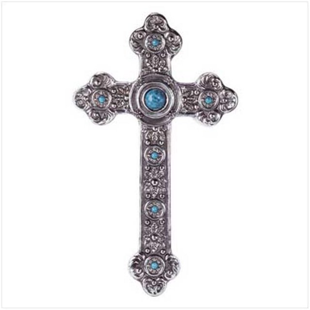 Eastwind Gifts 34238 Turquoise Wall Cross