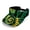 Butterfly Tie Dye, variant on Neon Leopard Print UV Protection Sports Sun Shade Visor Hat, Polyester Fabric Open Top Sun Visor Hat Lightweight Sun Visor Cap for Men