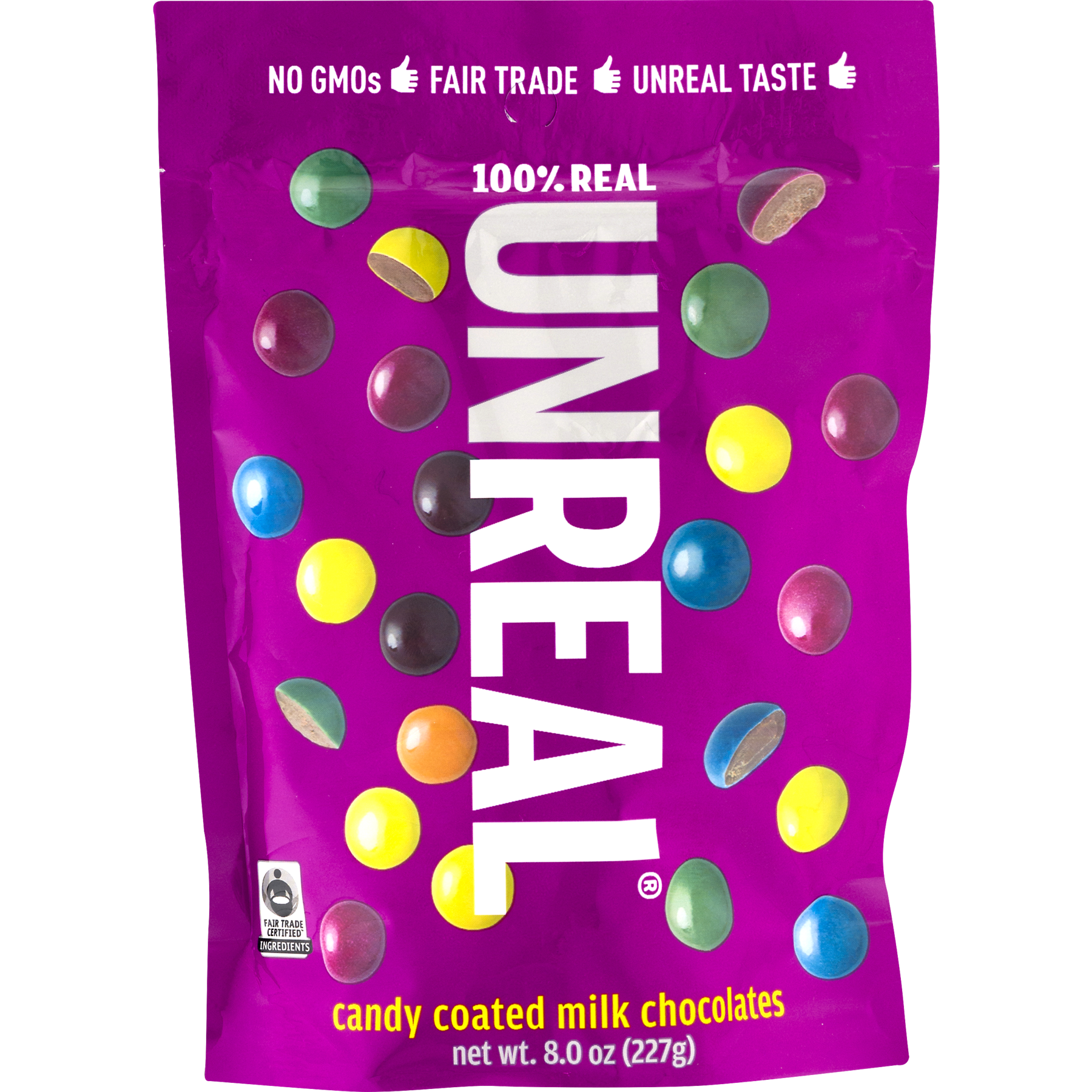 Unreal Candy Coated Milk Chocolate Gems, Oz v9306.1blu.de