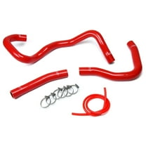 HPS 57-1530-RED Red Silicone Radiator Hose For 08-17 Lancer 2.0L 2.4L DE ES GTS Fits select: 2015 ,2017 MITSUBISHI LANCER ES