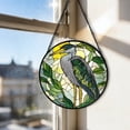 thumbnail image 4 of Stained Glass Suncatcher Window Hanging With For Rainbows And Light Christmas Ceiling Decorations Hanging Hanging Birds Ornament Set Christmas Christmas Decorations Bead Garland Lighted Hanging, 4 of 6