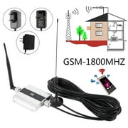 Willstar Durable Alloy LCD 900/1800Mhz GSM 2G/3G/4G Signal Booster Repeater Amplifier Antenna for Cell Phone US/UK/EU Plug