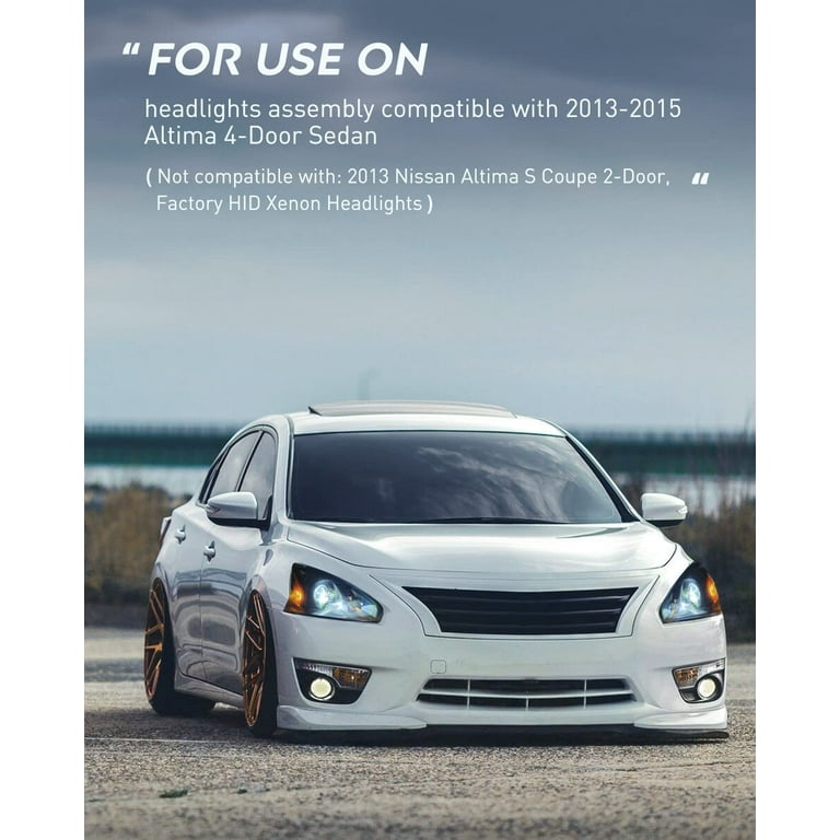 2013 nissan altima custom headlights deals