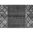 thumbnail image 1 of Ahgly Company Indoor Rectangle Abstract Gray Modern Area Rugs, 3' x 5', 1 of 4