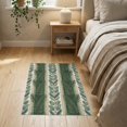 thumbnail image 3 of ODIKA Farmhouse Rows Symmetrical Layout Hardwood Watercolor Forest Non-Slip Low Profile for Hallway, Study Room, Playroom, 3 of 7