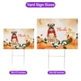 thumbnail image 5 of Happy Thanksgiving Bullmastiff with Turkey Pumpkins Autumn Vibes Yard Sign Dog Lover Outdoor Home Lawn Garden Porch Decor - 12018, 5 of 5