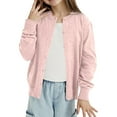 thumbnail image 3 of Kiijoy Toddler Girls Casual Cardigan Sweater Solid Color Soft Knitted Coat, Sizes 2-3, 3 of 4