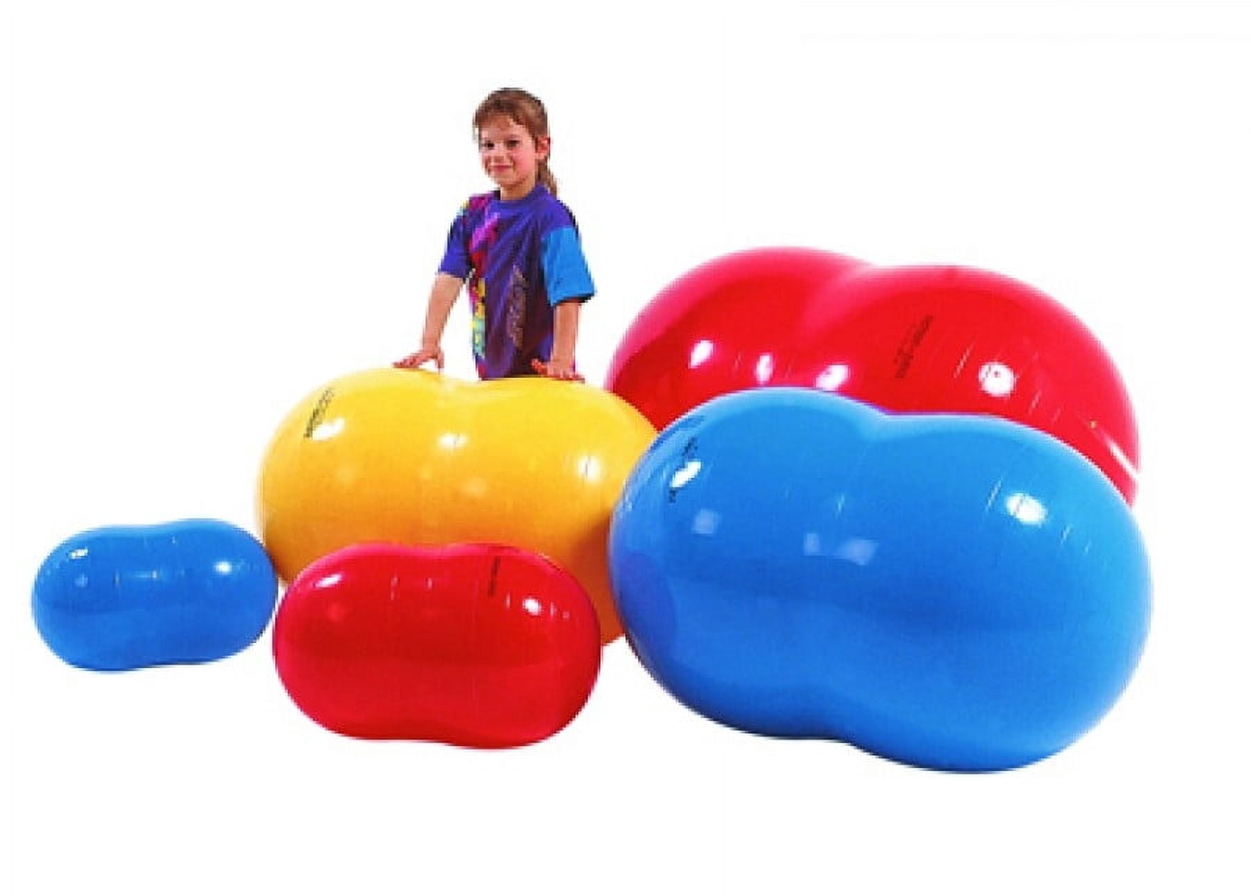 PhysioGymnic molded vinyl inflatable roll, 70 cm (28"), blue