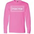 thumbnail image 3 of Inktastic Pawpaw in White Long Sleeve T-Shirt, 3 of 5