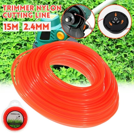 15M 2.4mm Grass Strimmer/Trimmer Nylon Cutting Line Cord For STIHL ...