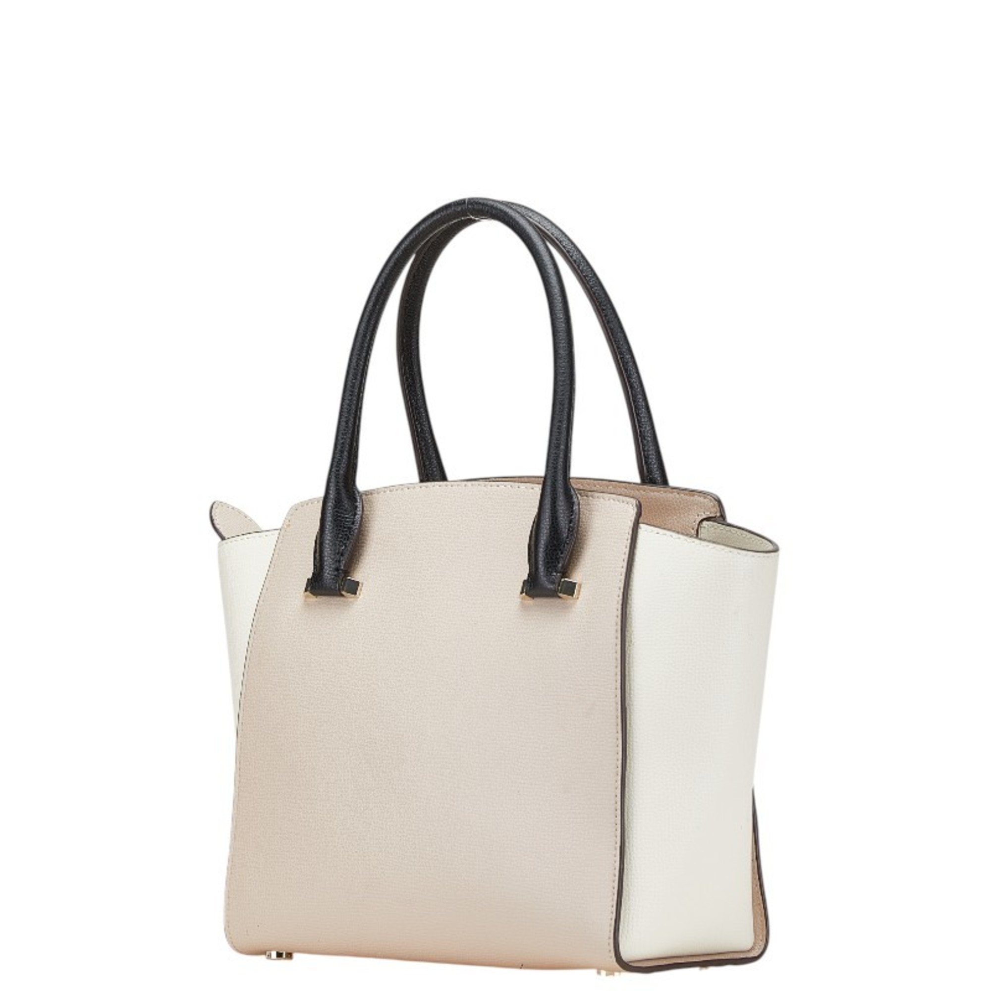 Pre-Owned Kate Spade 2-Way Tote Bag/Shoulder Bag in Pink, White, and Black Leather for Women
