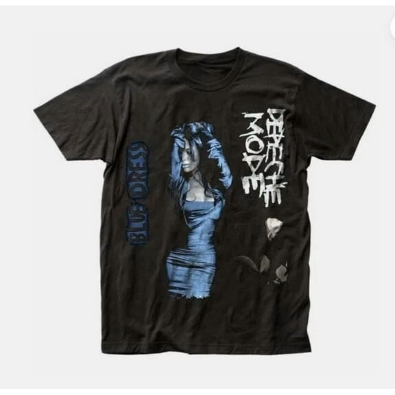 Vintage Style Depenche Mode Graphic Print Short Sleeve Unisex T Shirt