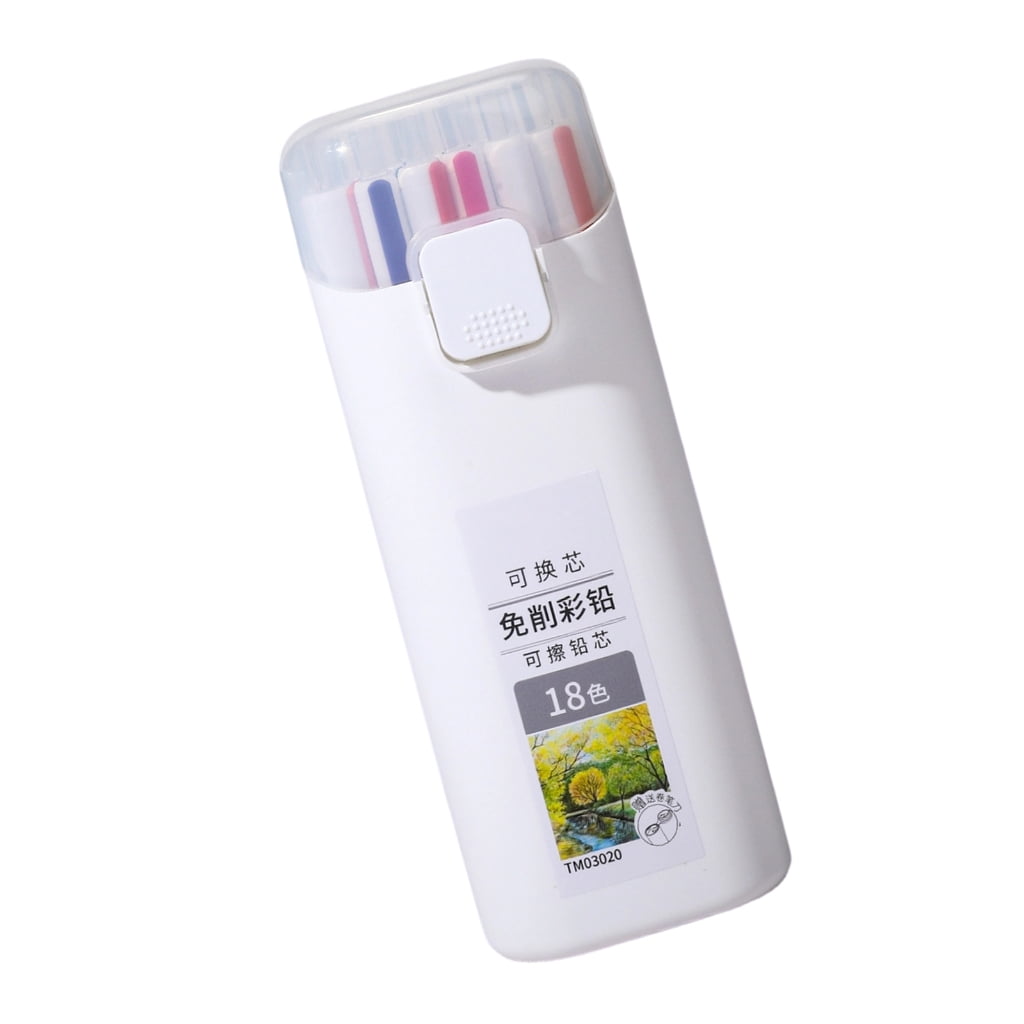 Refillable Erasable Colored Pencil 3.0MM Retractable Colored Pencil For Drawing