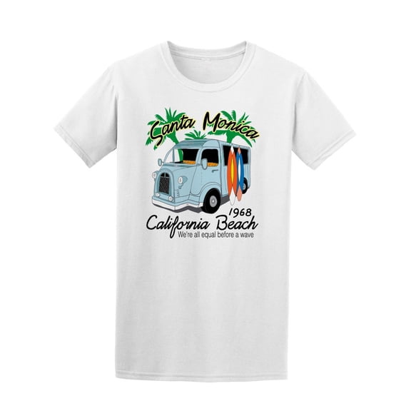 Santa monica beach we're equal Tee Men's -Image by Shutterstock