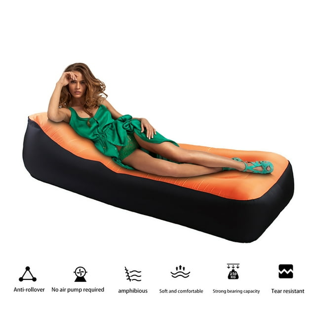 Bangcool Canapé d'Air Extérieur Portable Léger Pliable Canapé d'Air Canapé de Camping pour la Plage