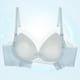 thumbnail image 3 of Sujetador push-up sin costuras Jelly para mujer - Seda helada, espalda alisada - Comodidad sin aros - S-XL, 3 of 7
