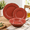 Red-12 Piece Dinnerware Set, variant on 12 Piece Rustic Farmhouse Dinnerware Set Service For 4 (red)