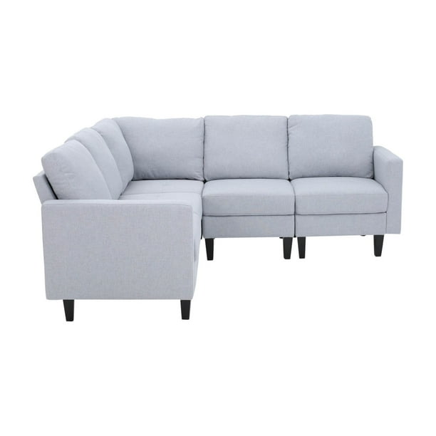 Zahra Tufted Sectional Sofa