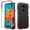 Red, variant on LG K31 Case, LG Tribute Monarch/Aristo 5 Plus/Aristo 5/Phoenix 5/Fortune 3/Risio 4 Case, Kaesar Full-Body Case With Screen Protector for LG Aristo 5 Plus (Red)