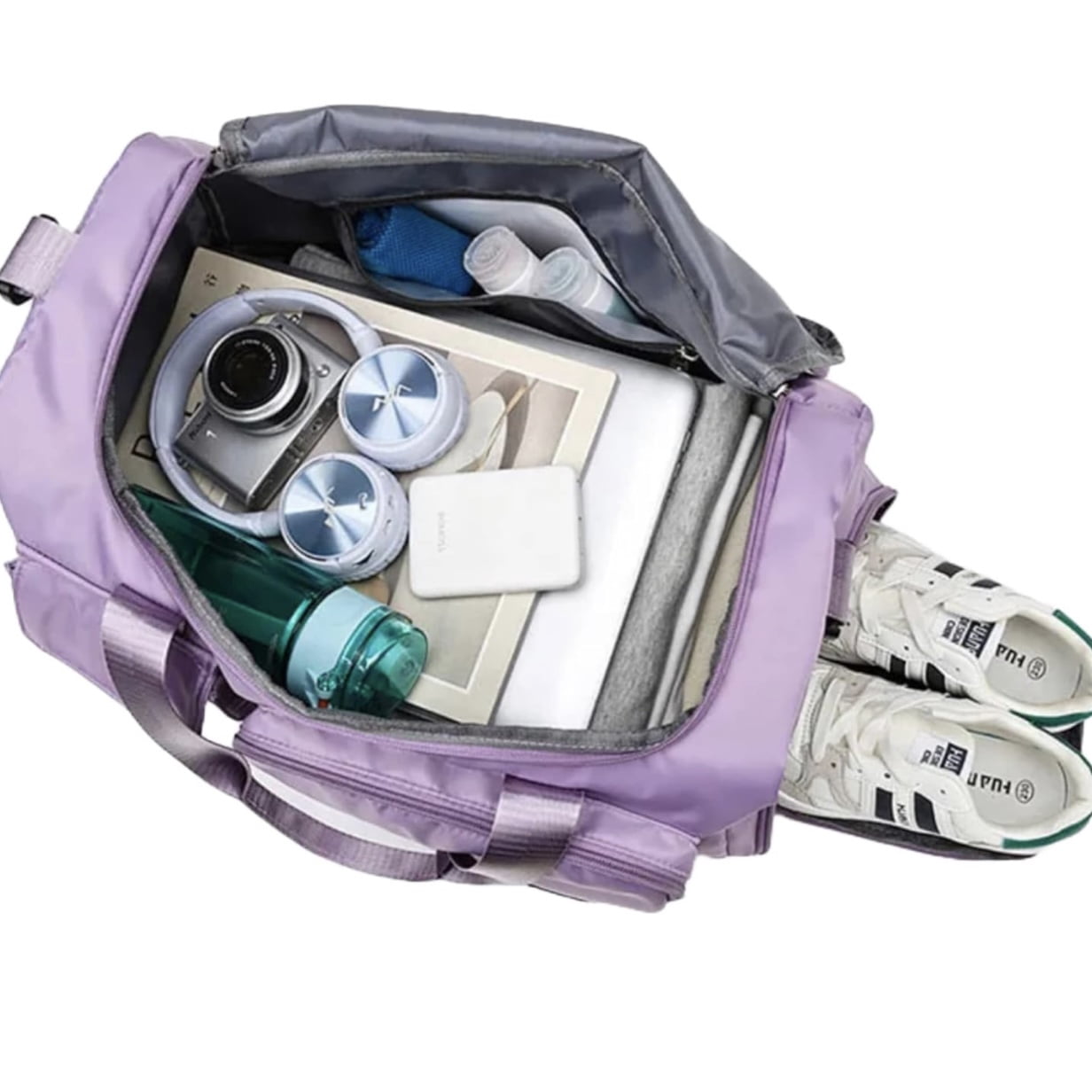 Sports Duffle Bag. Spacious Gym Bag for Workouts and Travel, 19 Inch
