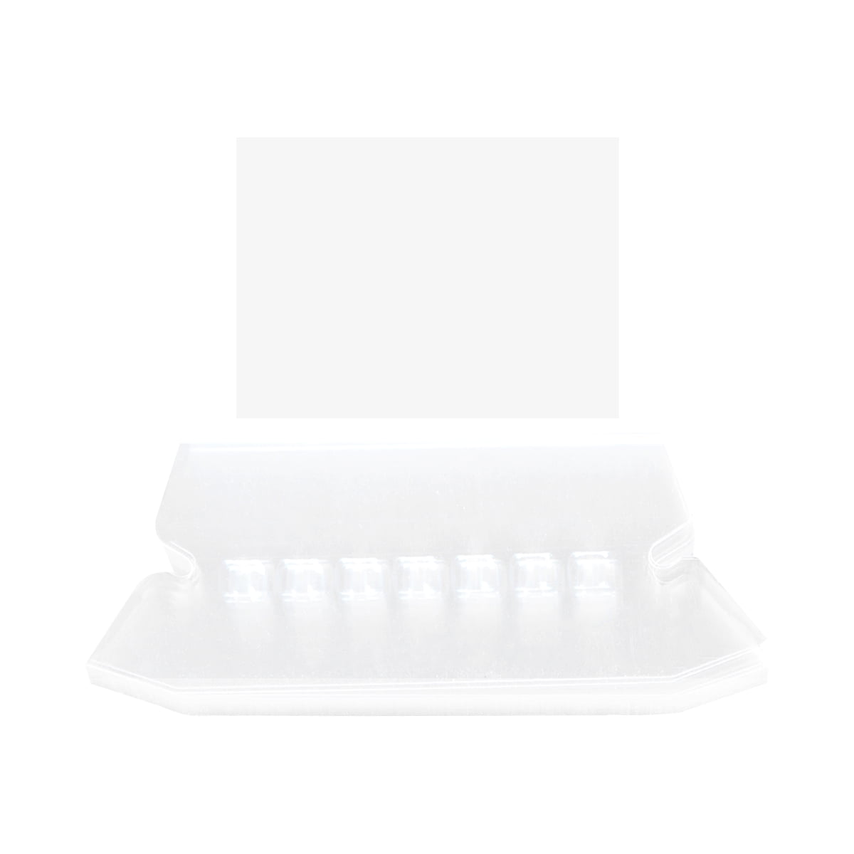100Pcs File Index Office Crafts Transparent Smooth Professional Hanging Label Film Durable Stationery Bookmark Folder