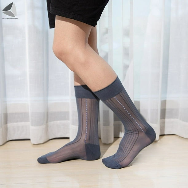 mens sheer dress socks Amazon.com: Uaussi 5 Pairs Mens Silk Sheer Socks OTC Ultra Thin Nylon Dress Sock Daily Casual Stockings Work Business Sox : Clothing, Shoes & Jewelry