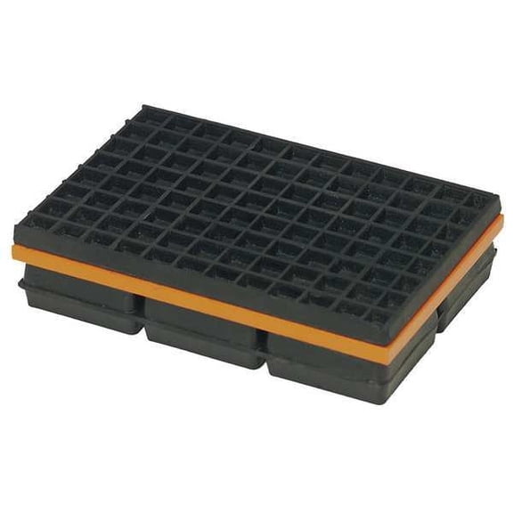 Mason Industries Vibration Isolator Pad,1 1/4 in H 2LVP1