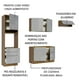 thumbnail image 4 of Cocina Integral Completa Modular Madesa Lux 260cm MG 03 Madesa, 4 of 5