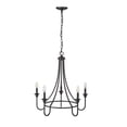 thumbnail image 6 of Millennium Lighting  Artemis 5/6 Chandelier Ceiling Light Matte Black - 5, 6 of 6