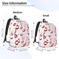 thumbnail image 2 of Easygdp Red Lips Mochila de Lona Resistente para Laptop, Compatible con Laptops de 15 a 17 pulgadas, Ideal para Escuela, Trabajo y Viajes-Medium, 2 of 5