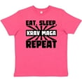 thumbnail image 3 of Inktastic Eat, Sleep, Krav Maga, Repeat Youth T-Shirt, 3 of 5