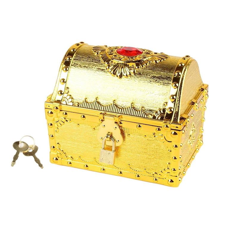 Pirate Treasure Chest Props Adventurous Treasure Box for Boys