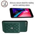 thumbnail image 3 of Allytech iPhone 7 Plus/ 8 Plus Case Wallet with Shoulder Strap, Luxury Back Cover for Girls Women PU Leather Shockproof Cards Holder Stand Magnetic Closure Case for Apple iPhone 7 Plus/ 8 Plus, Green, 3 of 8