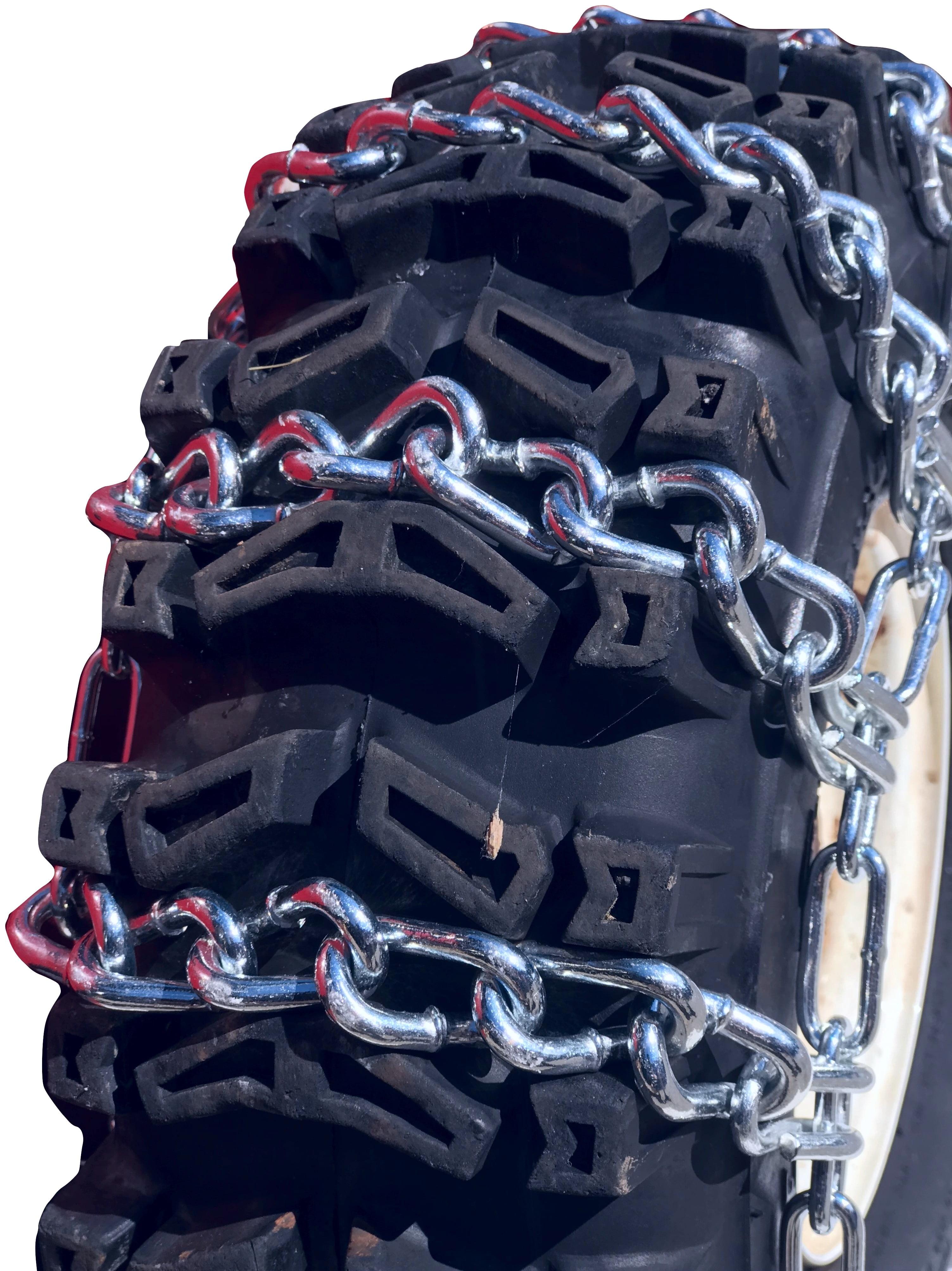 Snow Chains 15x5x6, 15 x 5 x 6 Heavy Duty Tractor Tire Chains - Walmart.com