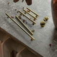 thumbnail image 4 of Goo-Ki 10''(256mm) Hole Center Gold Zinc Alloy Cabinet Handles - Modern Striped Decorations Cabinet Pull Hardware for Bedroom, Kitchen, 6 Pack, 4 of 7