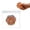Orange, variant on HBYJLZYG Cat Claw Stress Relieving Tool, Pink Orange Soft Plastic Fidget Toy, Portable Stress Relief Bag for Anytime Use