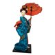 thumbnail image 4 of Figura coleccionable de geisha japonesa, muñeca kimono, miniaturas étnicas, estatua asiática Estilo B, 4 of 9
