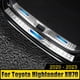 thumbnail image 2 of Placa de pie para parachoques trasero de coche de acero inoxidable, protector de umbral de puerta de maletero, cubierta de pedales para Toyota Highlander XU70 Kluger 2020-2023, 2 of 5